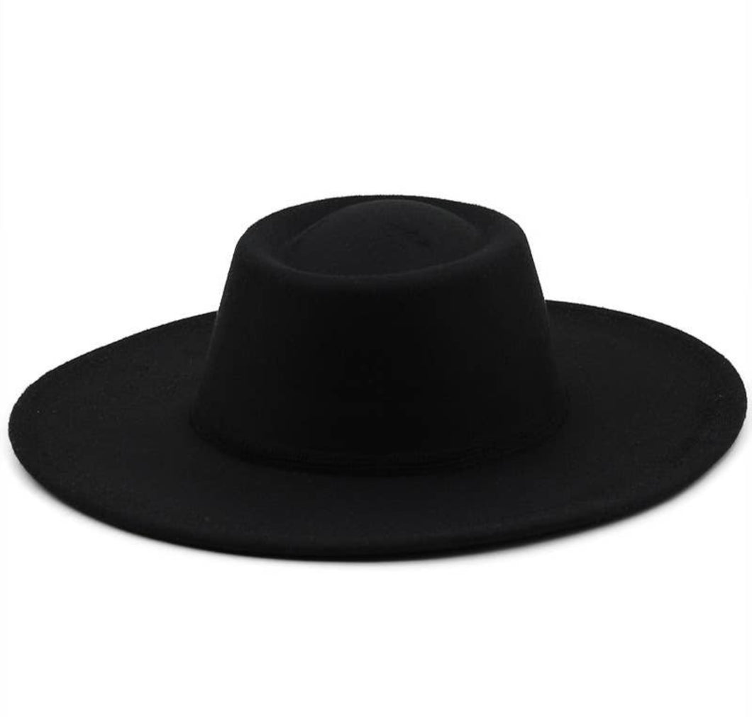 Sable Concave Top Fedora